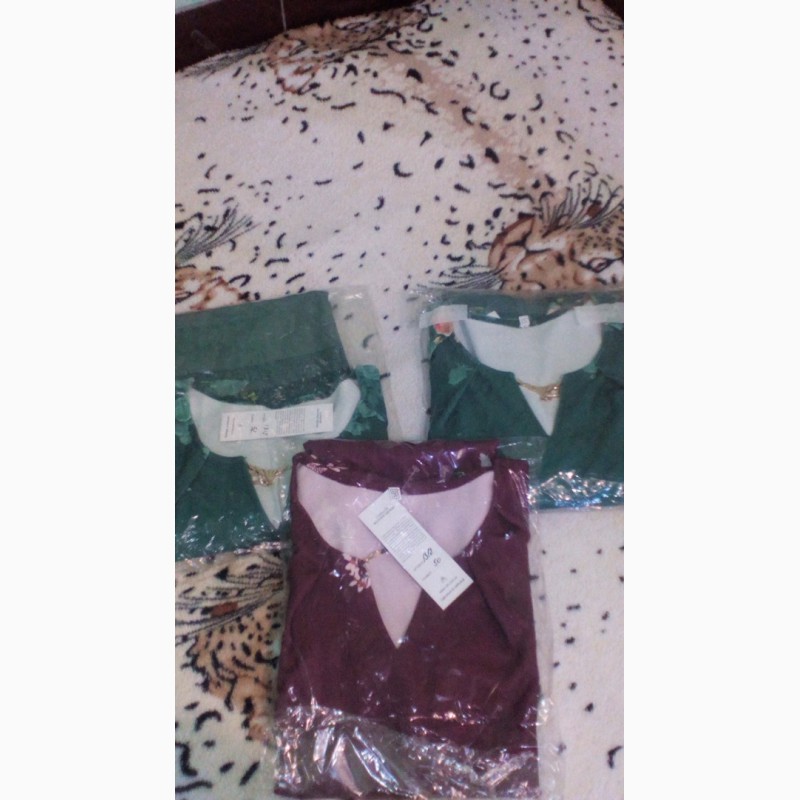 Фото 12. Повний розпродаж!!Демісезонні теплі сукні зелені та пурпурні з короткими рукавами
