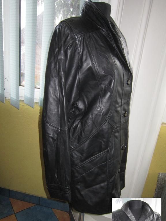 Фото 6. Стильная женская кожаная куртка ECHT LEDER. Лот 438
