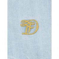 Джинсовая рубашка Tom Tailor Denim 2029205.09.12 голубая M