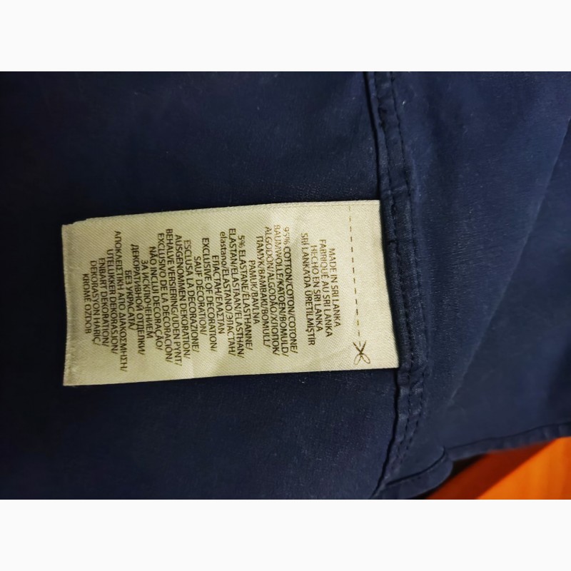 Фото 6. Оригинал. Рубашка Polo Ralph Lauren мужская цвет синий slim