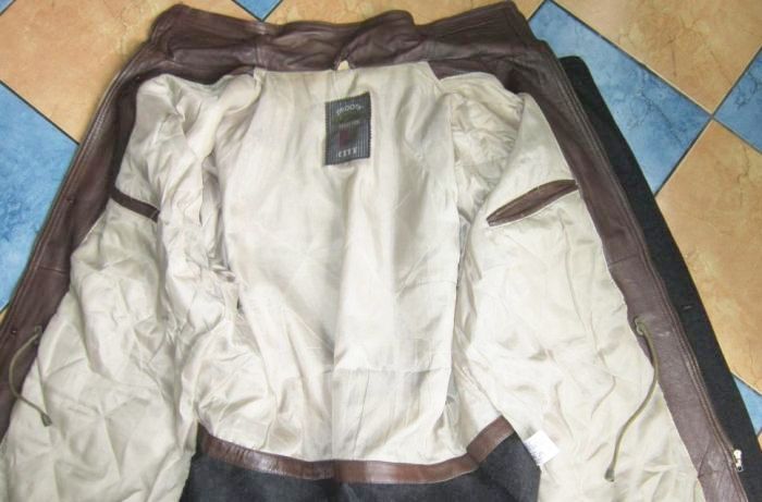 Фото 4. Кожаная утеплённая мужская куртка SMOOTH City Collection. Германия. Лот 523