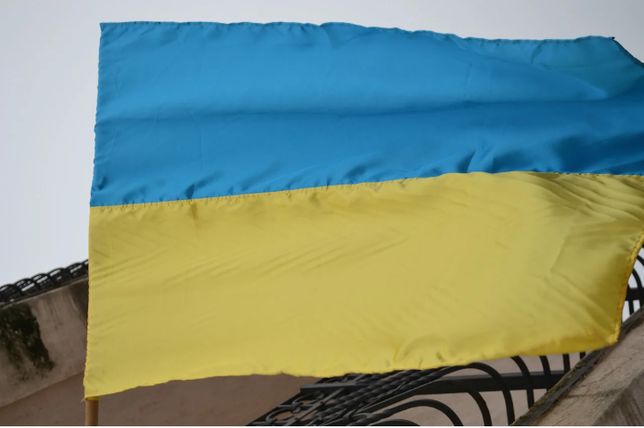 Фото 2. Прапор України 140/90 см./Флаг Украины 140/90 см