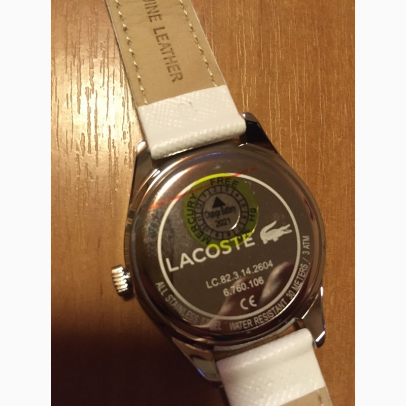 Фото 4. Наручные часы Lacoste Womens Quartz Watch, Analogue Classic 2000900