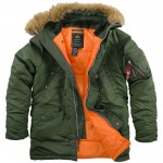 Легендарные куртки Аляска Alpha Industries Slim Fit N - 3B Parka