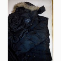 Куртка-пуховик женская тёплая с капюшоном 44-46р