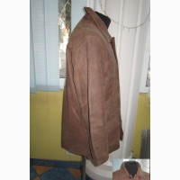 Большая утепленная кожаная мужская куртка MILESTONE. Германия. Лот 872