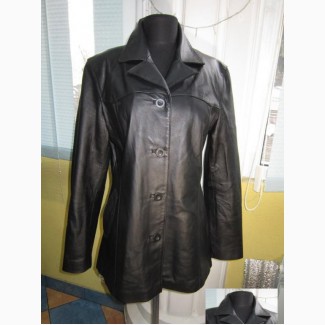 Оригинальная женская кожаная куртка ECHTES LEDER. Германия. Лот 869