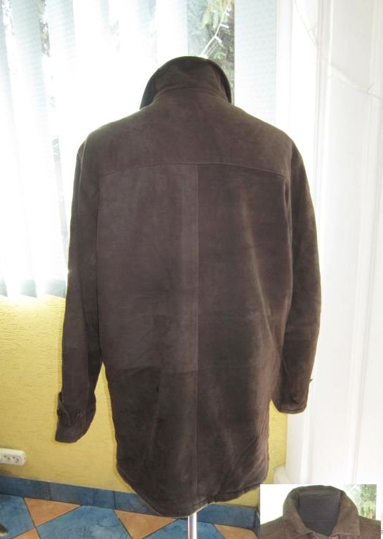 Фото 3. Утеплённая классическая кожаная мужская куртка MILESTONE. Лот 512