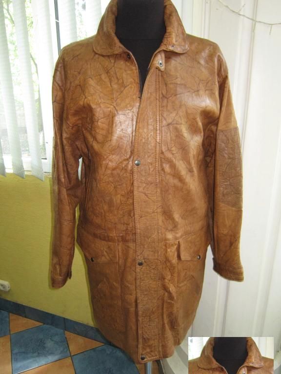 Фото 2. Оригинальная кожаная мужская куртка CHAMPION Leather. Лот 513