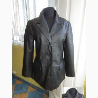 Женская кожаная куртка - пиджак JOY. Англия. Лот 898