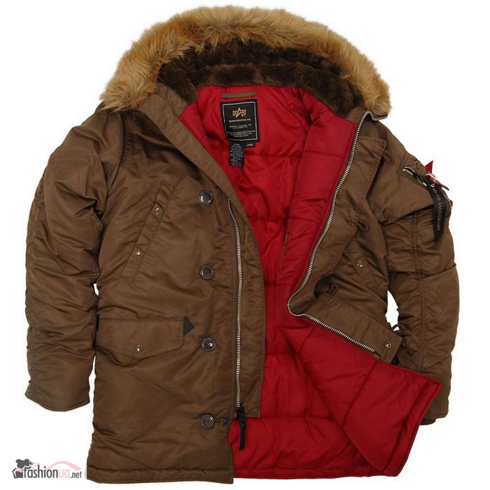 Фото 5. Самые лучшие зимнии куртки - N-3B Parka Аляска от Alpha Industries Inc. купить в Украине