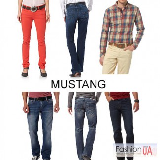 Мужские и женские джинсы Mustang