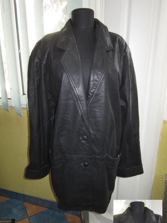 Большая стильная женская кожаная куртка NORMA. Германия. Лот 449