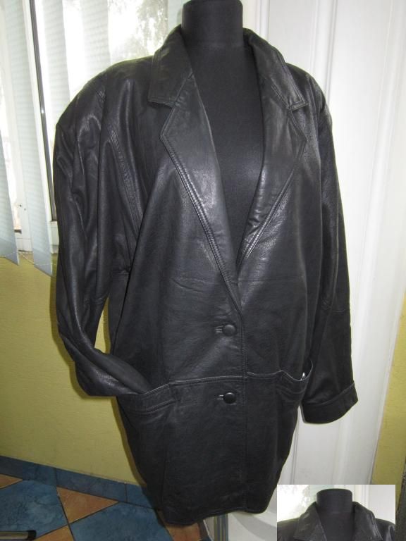 Фото 3. Большая стильная женская кожаная куртка NORMA. Германия. Лот 449