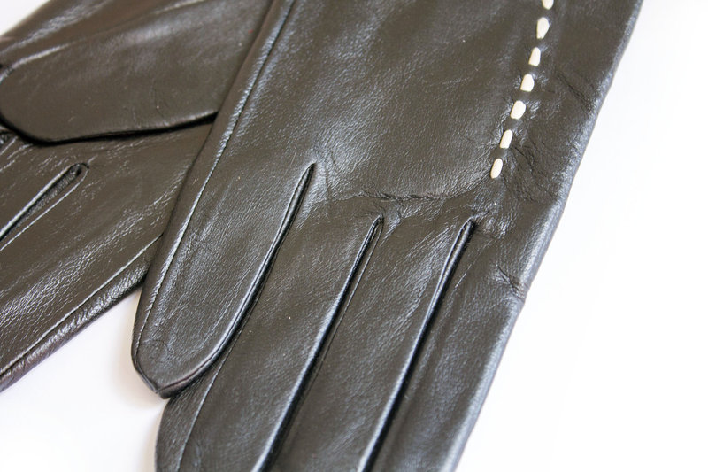 Фото 4. Женские кожаные перчатки на меху