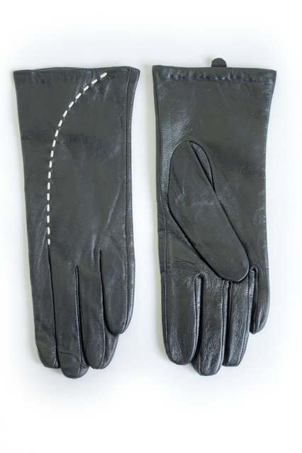 Фото 6. Женские кожаные перчатки на меху
