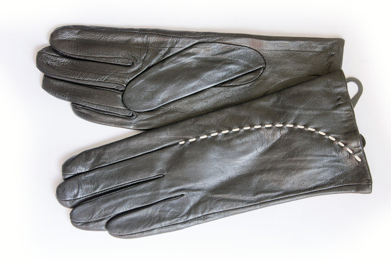 Фото 8. Женские кожаные перчатки на меху