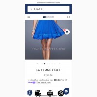 Коктейльня сукня бренд США La Femme