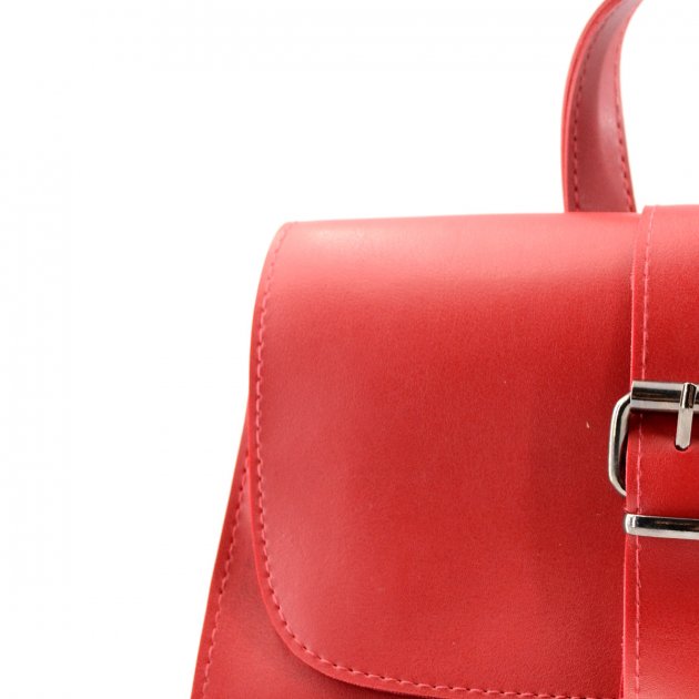 Фото 4. Продам рюкзак жіночий червоний з екошкіри, гарна якість