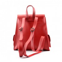 Продам рюкзак жіночий червоний з екошкіри, гарна якість