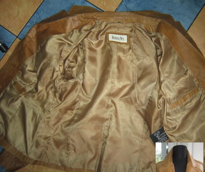 Фото 6. Оригинальная мужская кожаная куртка BoyseN#039;s. Германия. Лот 985