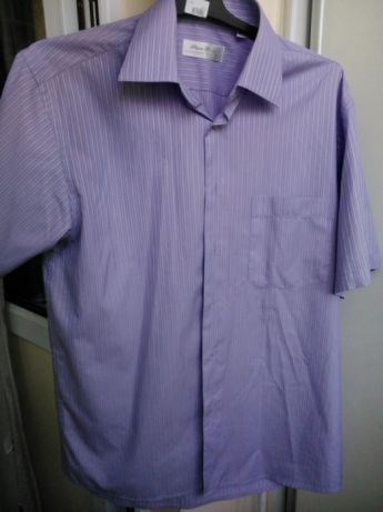 Рубашка фиолетовая