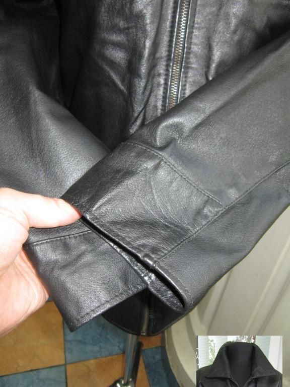 Фото 4. Кожаная мужская куртка Real Leather. Лот 995