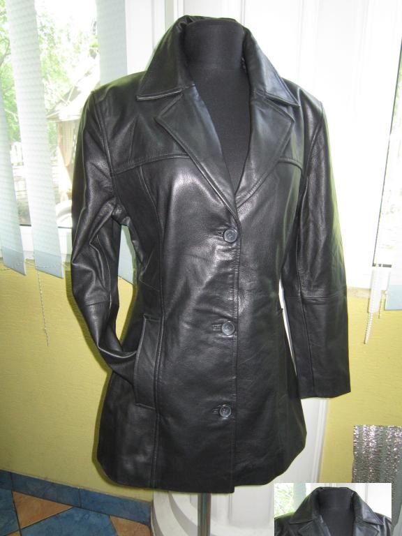 Фото 7. Оригинальная женская кожаная куртка – пиджак FRONT LINE. Швейцария. Лот 941