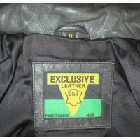 Женская классическая кожаная куртка Exclusive Leather. Германия. 50р. Лот 662