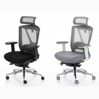 Эргономичное кресло Ergo Chair 2 серого или черного цвета