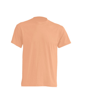 Трикотажная рубашка, футболка оранжевая короткий рукав