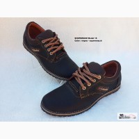 Кожаные мужские туфли, Columbia, Модель 15