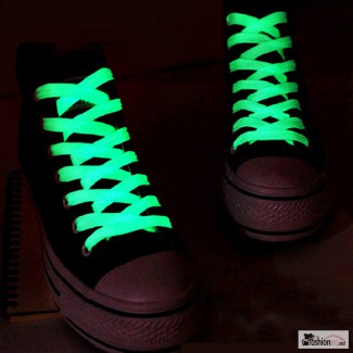 Светящиеся шнурки. Фосфорные шнурки