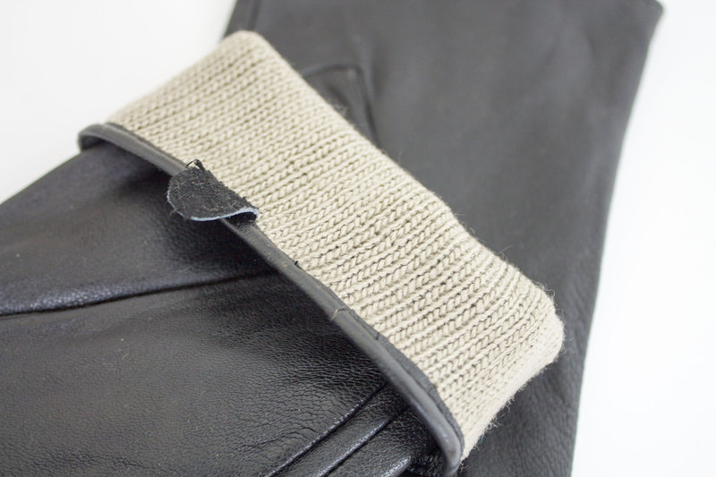 Фото 8. Перчатки мужские кожаные, зима