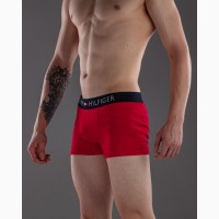 Мужские боксеры набор трусов 5 шт Tommy Hilfiger Н3061 в коробке хлопок TH