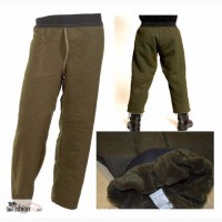 Теплые армейские штаны на иск.меху (-30С) (Голландия)Новые
