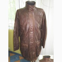 Тёплая кожаная мужская куртка Echtes Leder. Германия. Лот 634