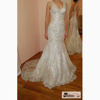 Роскошное и изысканное свадебное платье