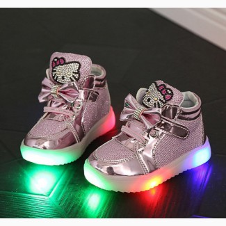 Светящиеся ботинки для девочки