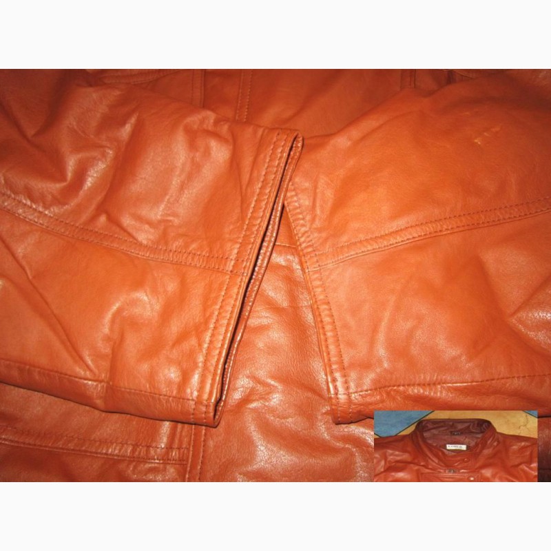 Фото 2. Оригинальная большая женская кожаная куртка LOTUS Fashion. Лот 429
