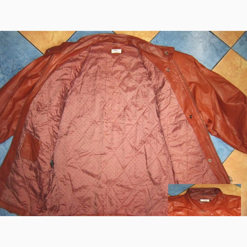 Фото 4. Оригинальная большая женская кожаная куртка LOTUS Fashion. Лот 429