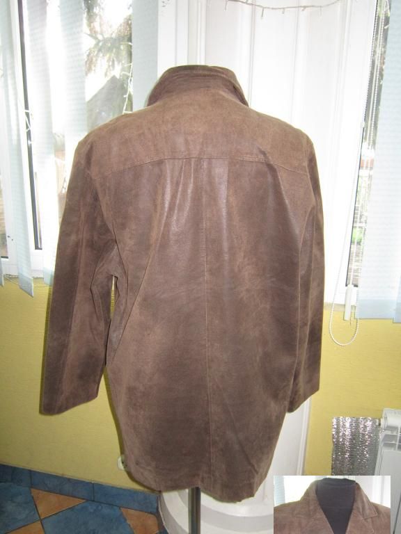 Фото 2. Большая кожаная мужская куртка ITALLO. Италия. Лот 935