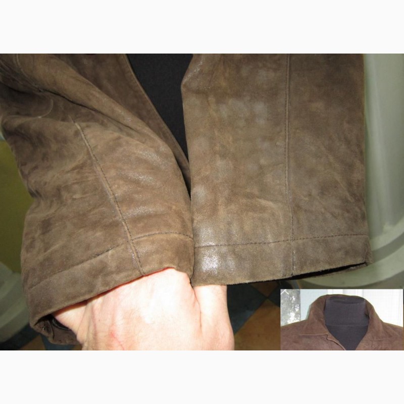 Фото 5. Большая лёгкая мужская кожаная куртка Montes. Испания. Лот 430