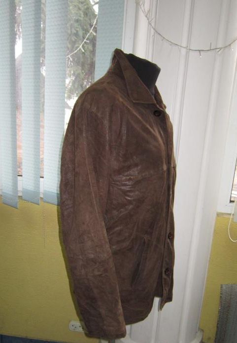 Фото 6. Большая лёгкая мужская кожаная куртка Montes. Испания. Лот 430