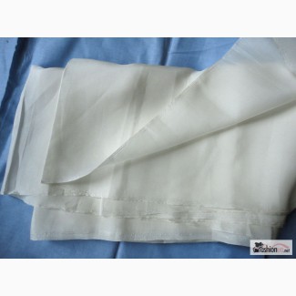 Ткань шелк белый натуральный Китай 50-е годы