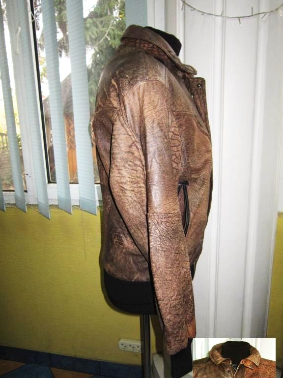 Фото 6. Стильная кожаная мужская куртка BERTO LUCCI. Италия. Лот 299