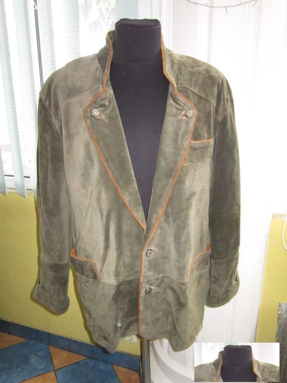 Фото 2. Мужская оригинальная замшевая куртка - пиджак. Coletti. Италия. Лот 428