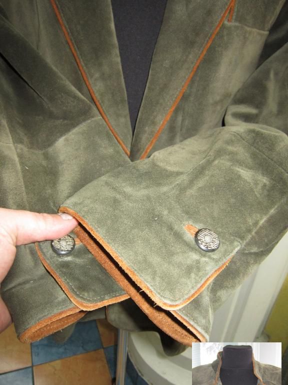 Фото 3. Мужская оригинальная замшевая куртка - пиджак. Coletti. Италия. Лот 428