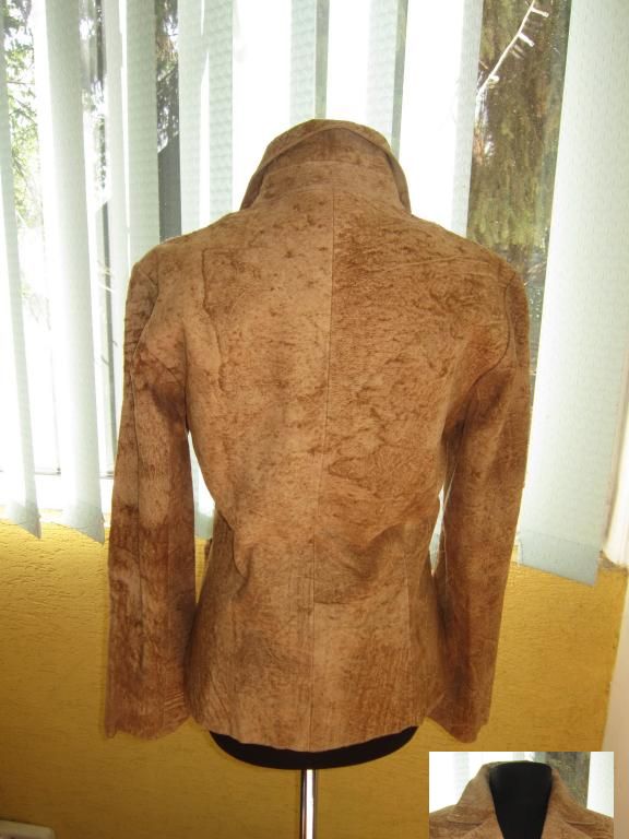 Фото 2. Стильная женская кожаная куртка-пиджак EDC by ESPRIT. США. Лот 567