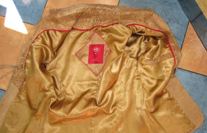 Фото 3. Стильная женская кожаная куртка-пиджак EDC by ESPRIT. США. Лот 567